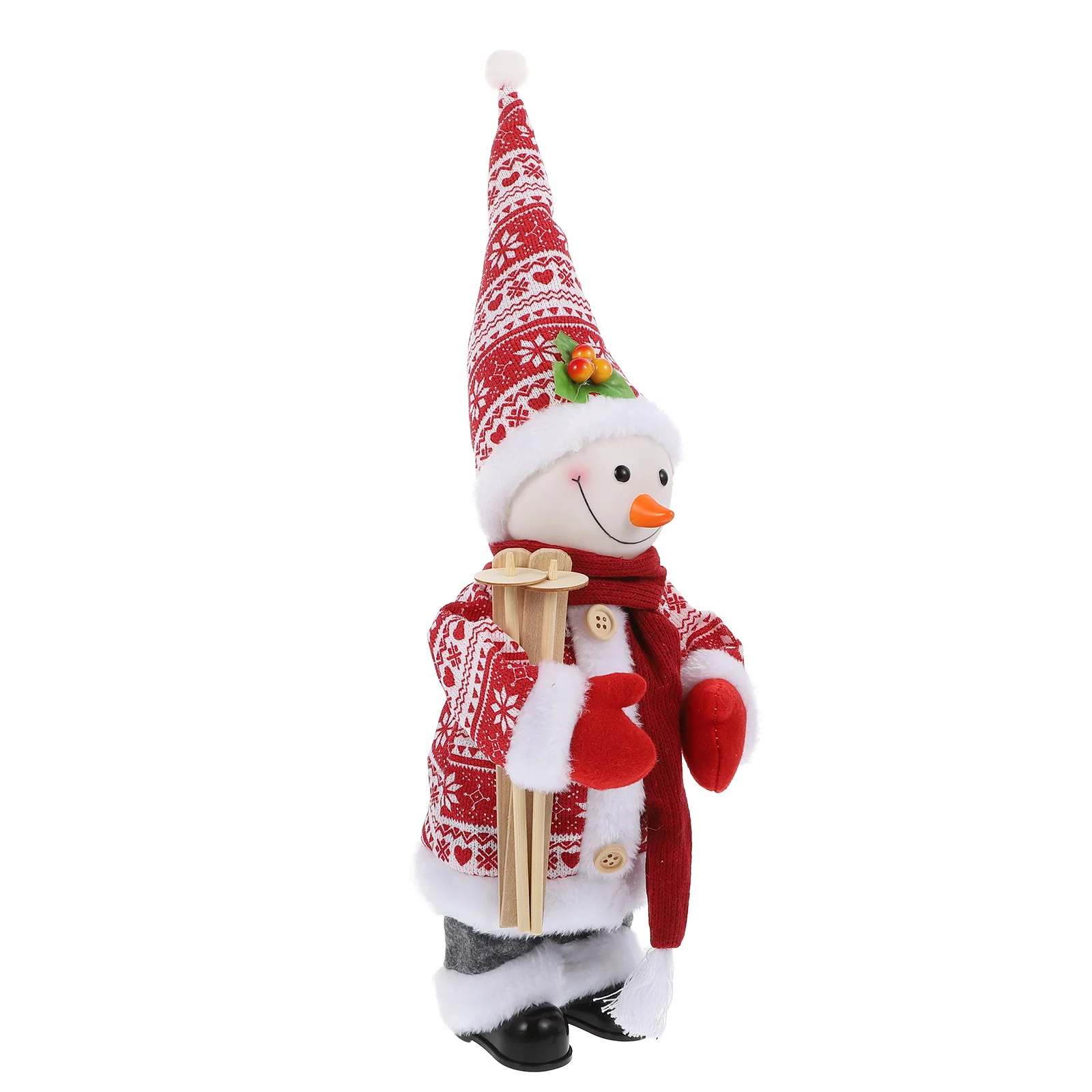 

Snowman Adorn Gift Dancing Christmas Decor Luminous Musical Toy Ornament Figurines Car Dashboard Kids Shaking Decorations