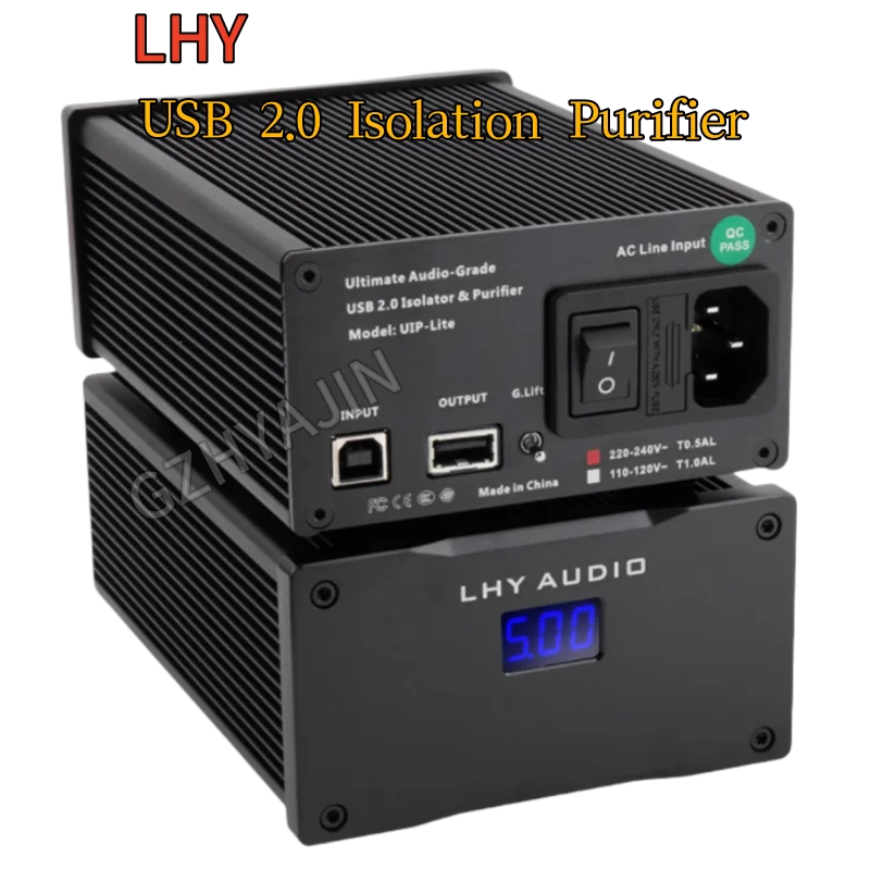 Изоляционный очиститель LHY USB2.0 Hi-Fi Линейный источник питания 25 Вт с функцией