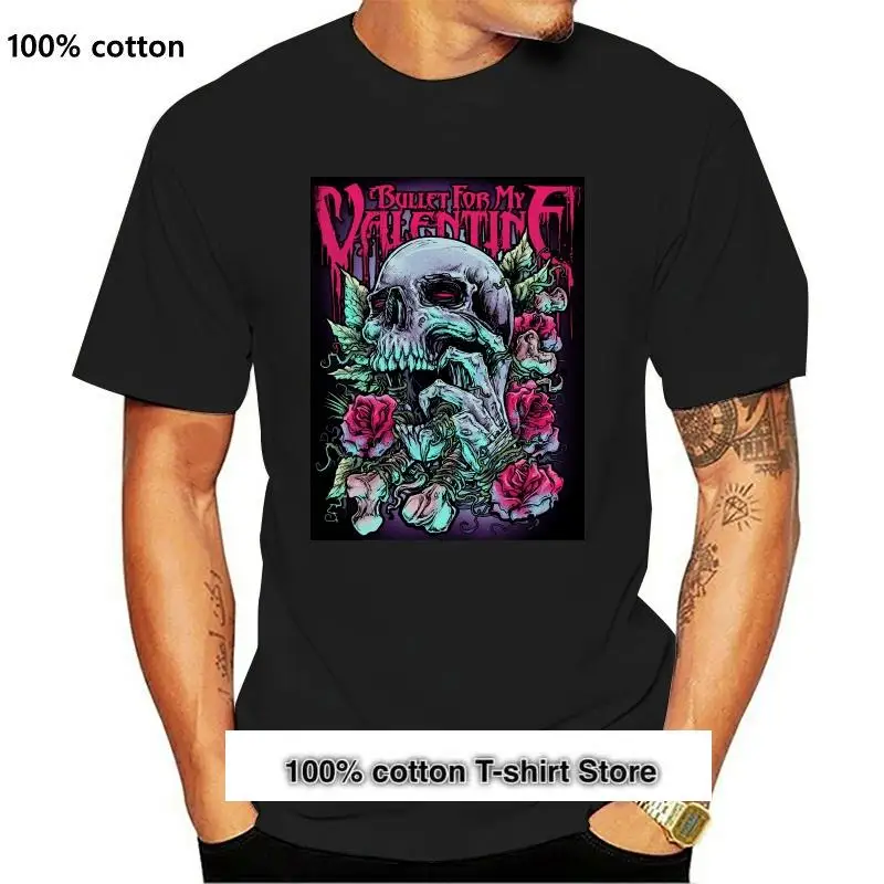 

Camiseta de calavera y ojos rojos Bullet For My Valentine, Official, 2021
