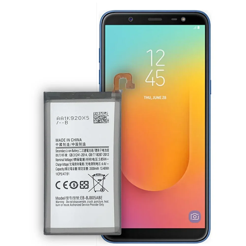 EB-BJ805ABE 3500 мАч подходит для Samsung Galaxy A6 Plus + SM-A605F A605G A6050 A605K A605FN A605GN подлинный