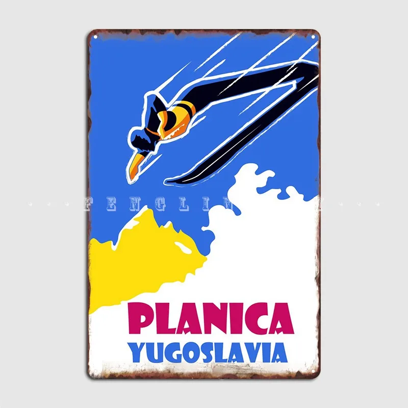 Металлический постер Planica для сбора сборной сборы, Клубные таблички, создание кухонного Жестяного постера