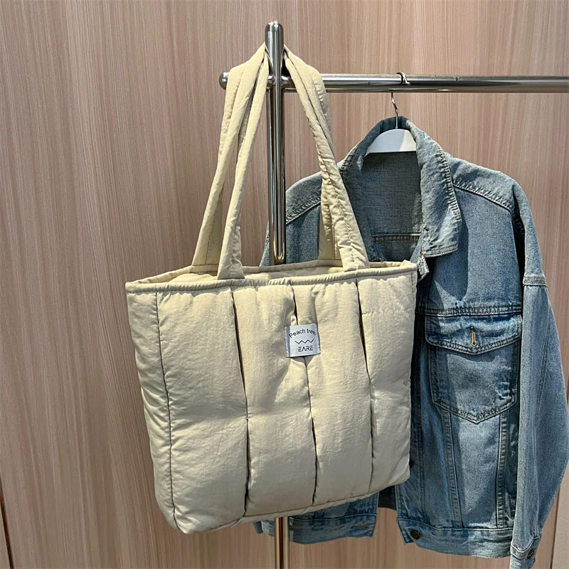 

Женская Повседневная сумка на плечо, из мягкой хлопчатобумажной ткани