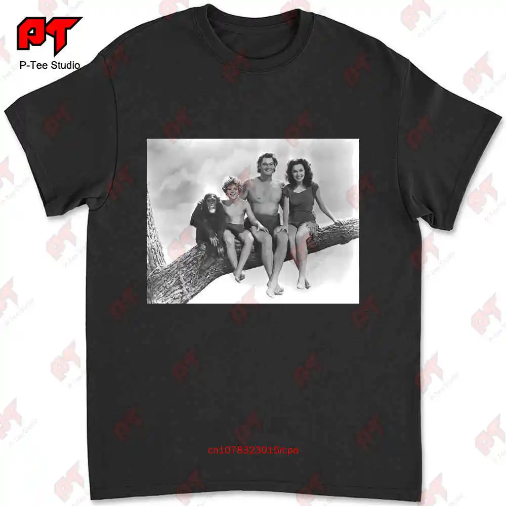 Тарзан Джейн Гепард мальчик джунгли фильм Джонни вайсмюллер Ретро белая