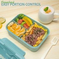 new bento box for adultskidstoddlers 1100ml lunch boxes with built in utensil set leakproofdishwasher micro wave safe