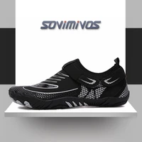 mens womens walking shoes lightweight breathable slip on jogging sock sneakers trail runners saguaro barefoot