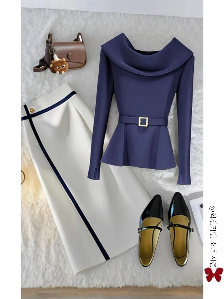 Ранняя осень 2024 европейские товары модная французская элегантная изящная