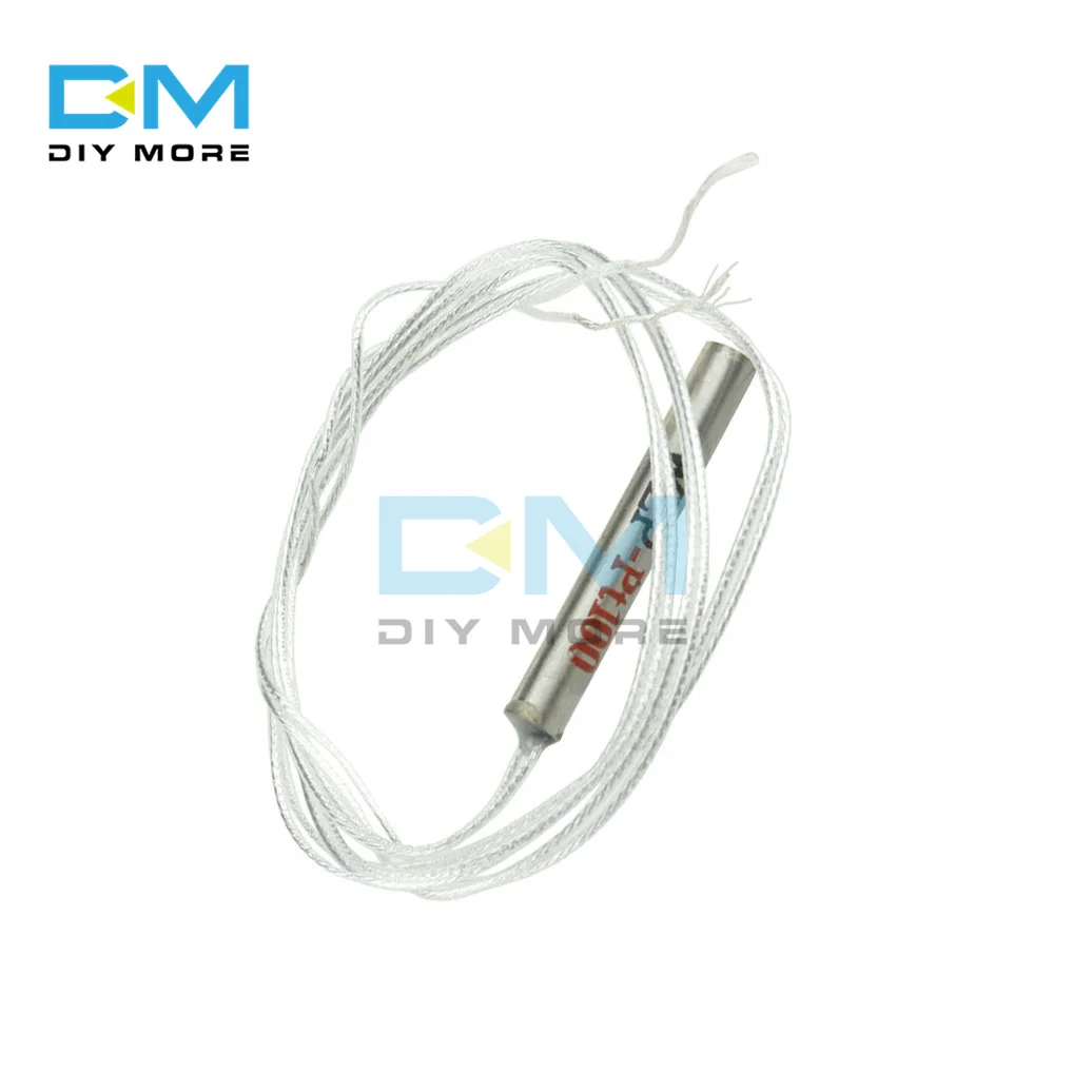 

Платиновый резистирующий Температурный датчик PT100, Водонепроницаемый Температурный Зонд 50 см, 100 см, 150 см, 200 см