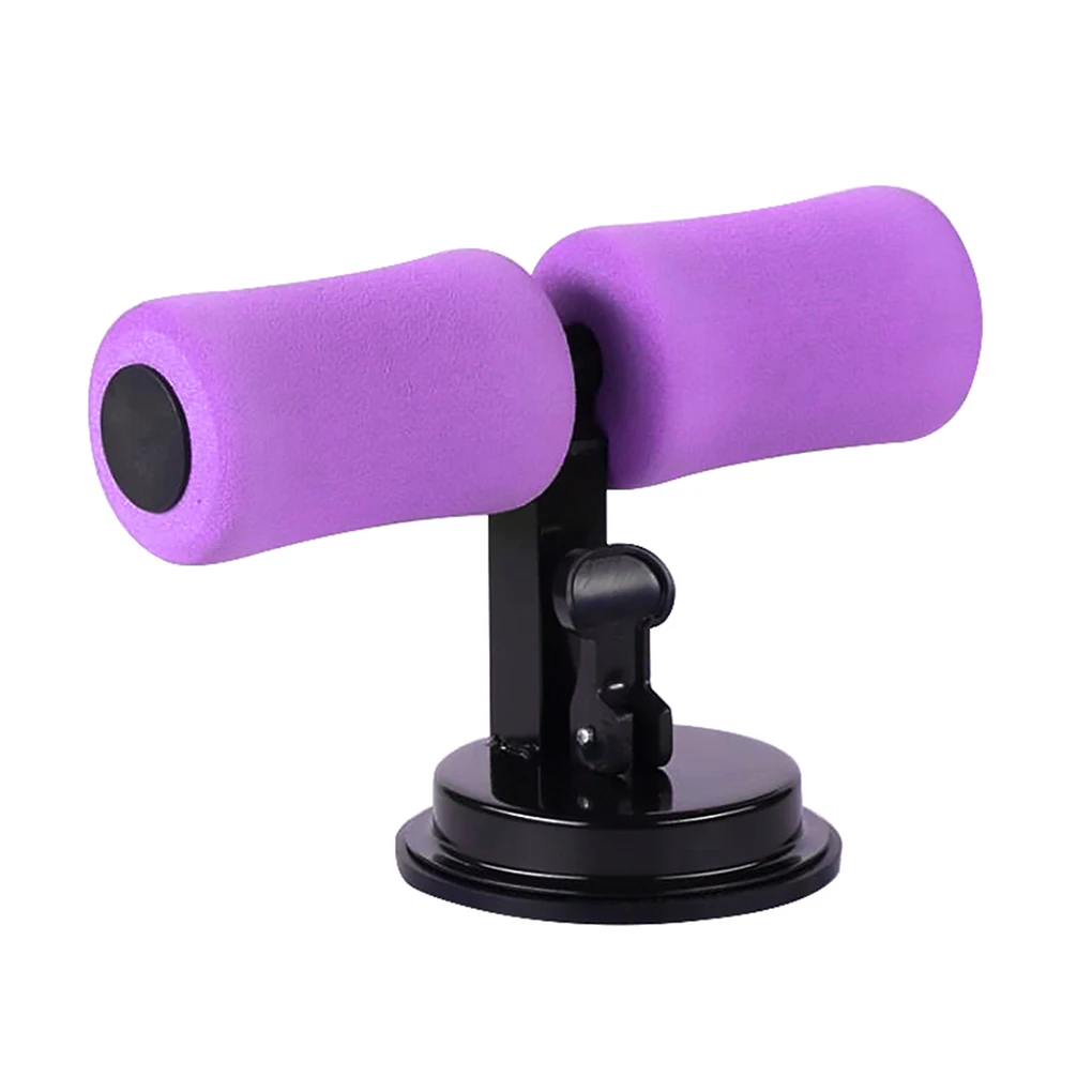 

Women Men Sit-up Exercise Training Tool Unisex Abdominal Muscle Strength Training Bar with Suction Cup Orange