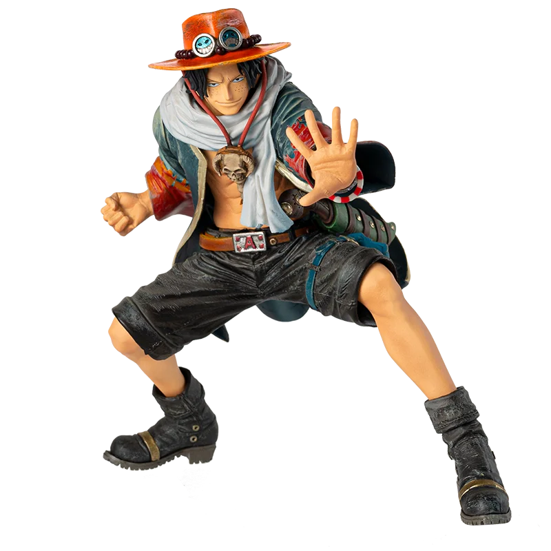 

20cm One Piece CHRONICLE Series Anime Character Model Desert Portgas·D·Ace PVC Collection Decoration Ornament Toy Gift
