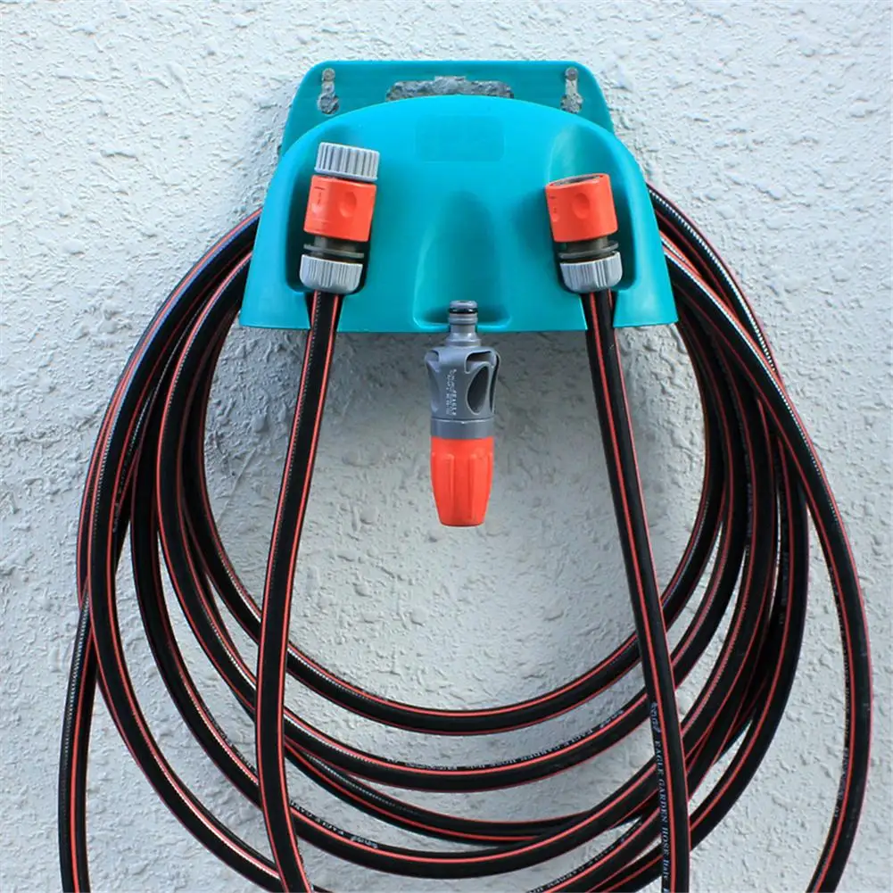 

Wall Mount Hose Bracket Garden Hose er Pipe Reel Water Hose Holder Support Storage Bracket for 20M Hose er storage rack garden