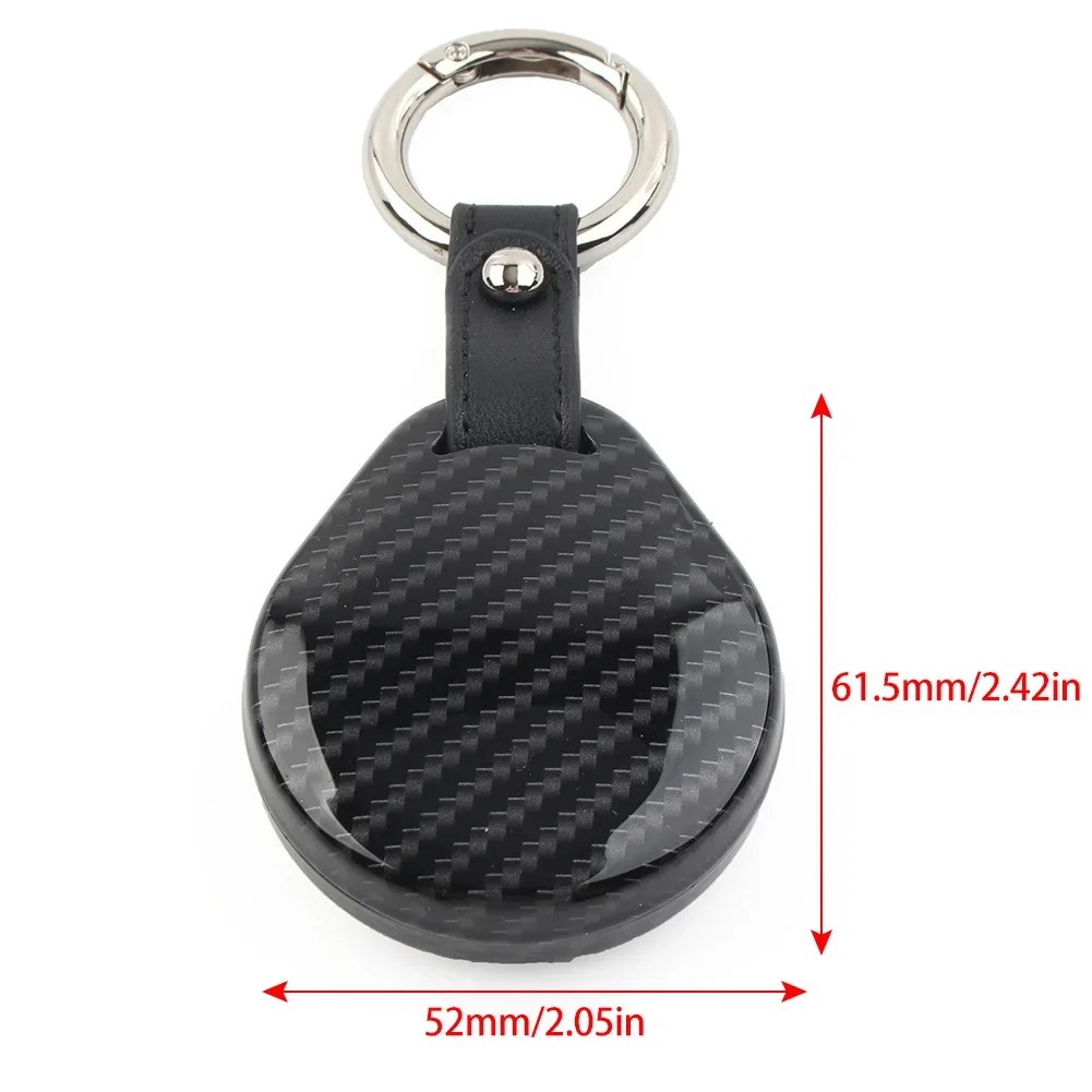 

Carbon Fiber Motorbike Key Chain Case Holder Fob Procter Cover For Harley Touring Sportster Softail FL FLST FXST VRSC 2007-2016