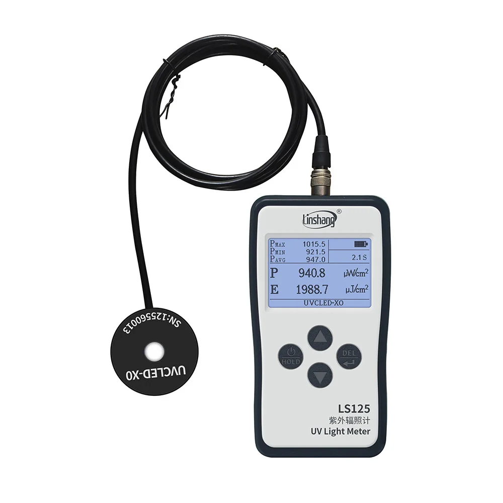 

Linshang LS125 uv 400 tester sunglass uv degradation tester uv digital probe
