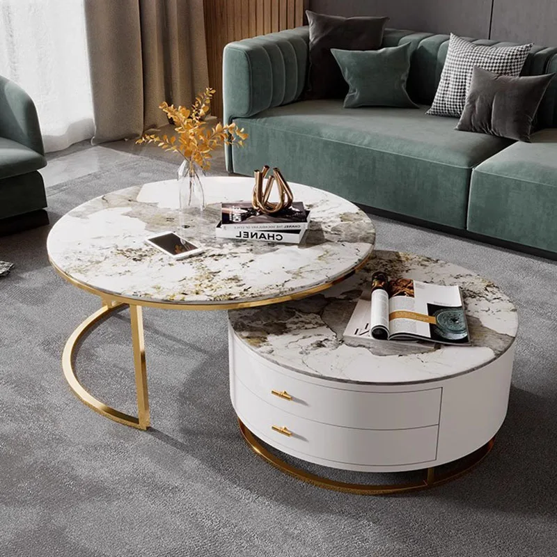

Nordic Living Room Coffee Table Luxury Modern Home Design Side Table Nordic Storage Muebles Para El Hogar Furniture Decoration