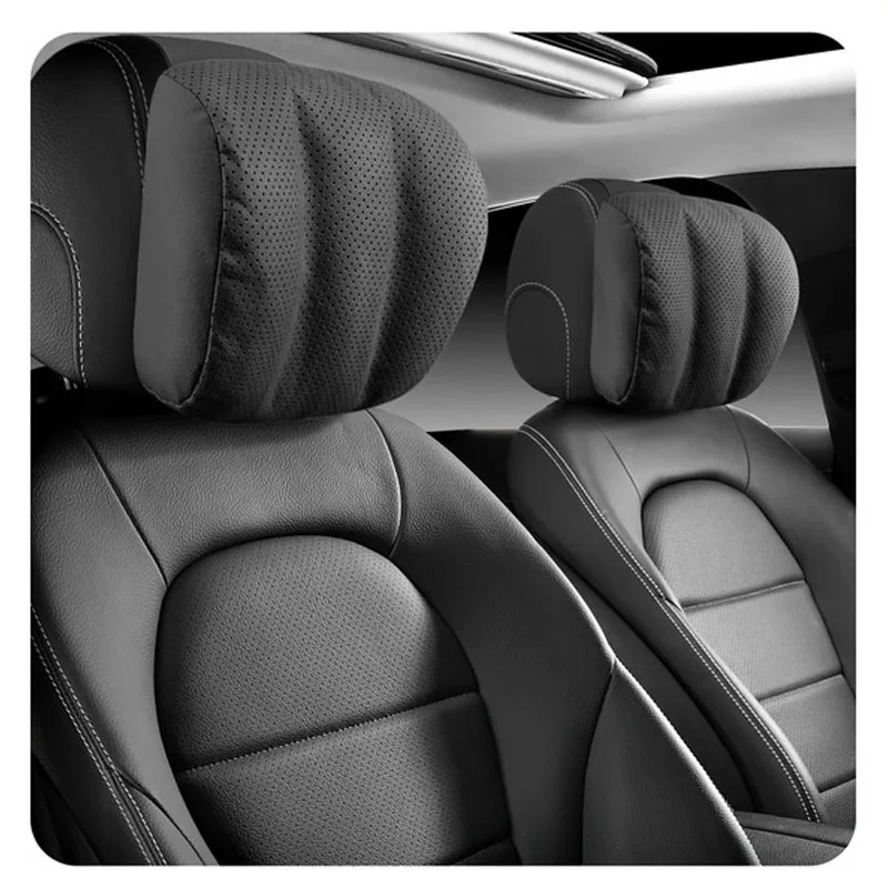 Универсальная Регулируемая Автомобильная Подушка Для Шеи S-класса Из Овечьей