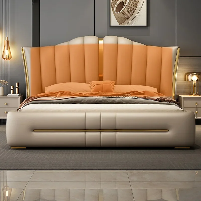 Каркас для конференций Двуспальная кровать размера King Size Роскошная двуспальная