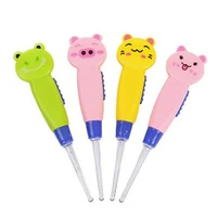 baby care ear spoon light child ears cleaning with light wholesale earwax spoon digging luminous dig ear cartoon spoon