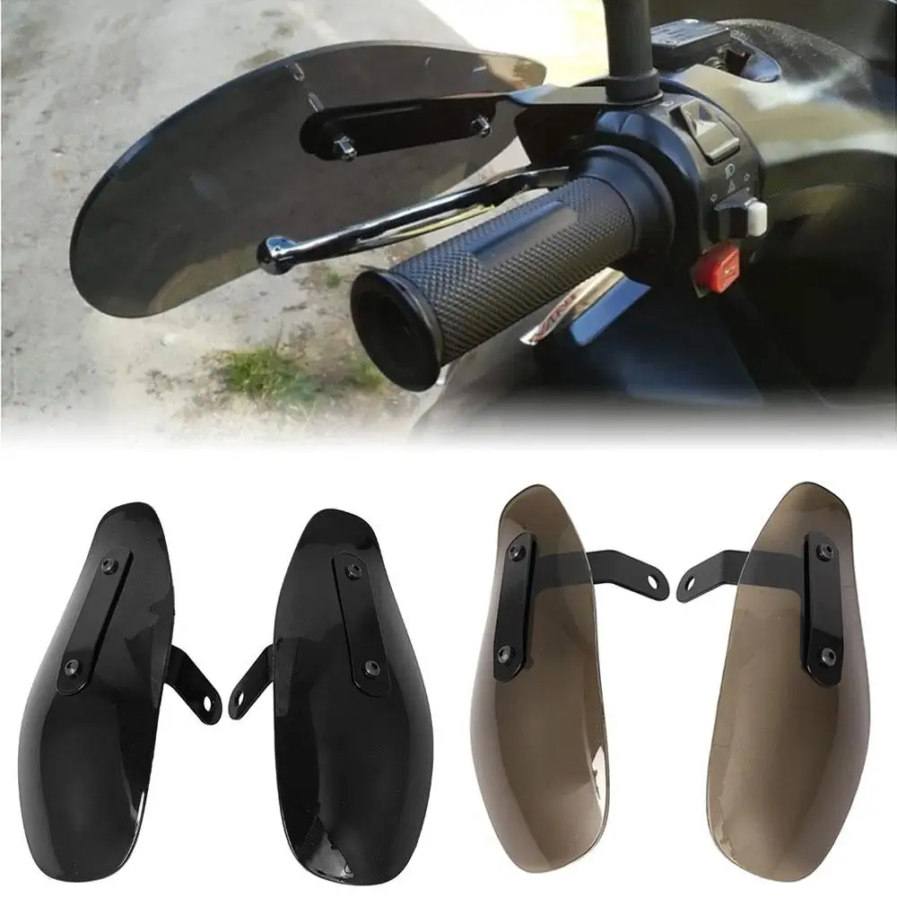 

[ READY STOCK ] Motorcycle Handle Bar Hand Guard Windshield Cold Protector Wind Deflector Shield Modified Accessories