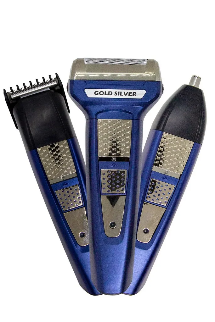 

GOLD SILVER multi purpose shaving machine hair clipper beard trimmer Vintage T9 electric rechargeable professional personal care hairdresser