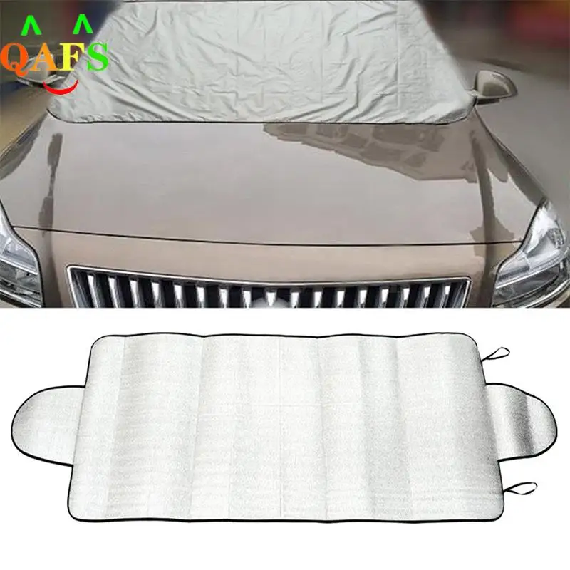 

Чехол на переднее стекло автомобиля, Солнцезащитный чехол для автомобиля, защита от пыли на лобовое стекло автомобиля, защита от снега, моро...