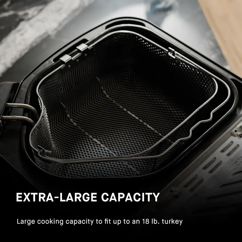 Электрическая Фритюрница Masterbuilt XL на 10 литров бойлер и пароварка