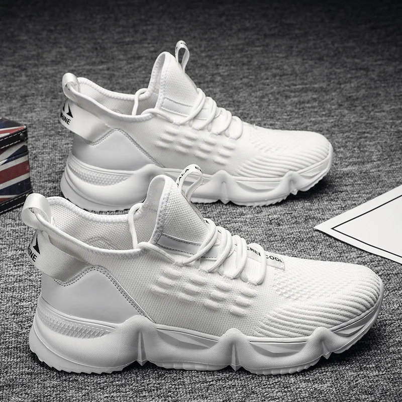 

Fashion Outdoor Lightweight Non-Slip Men's Casual Shoes 2022 Fall New Mens Sports Shoes Mesh Breathable Large Size Running Shoes