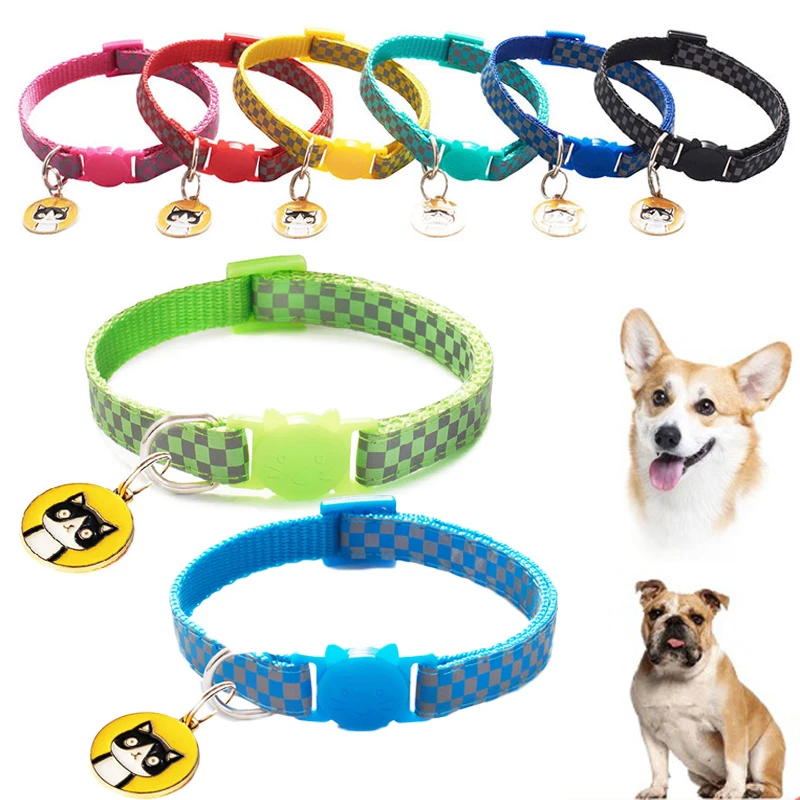 

Dog Collar Neck Strap Delicate Safety Casual Polypropylene Dog Collar Neck Strap Fashion Adjustable Pet Cat Dog Collar