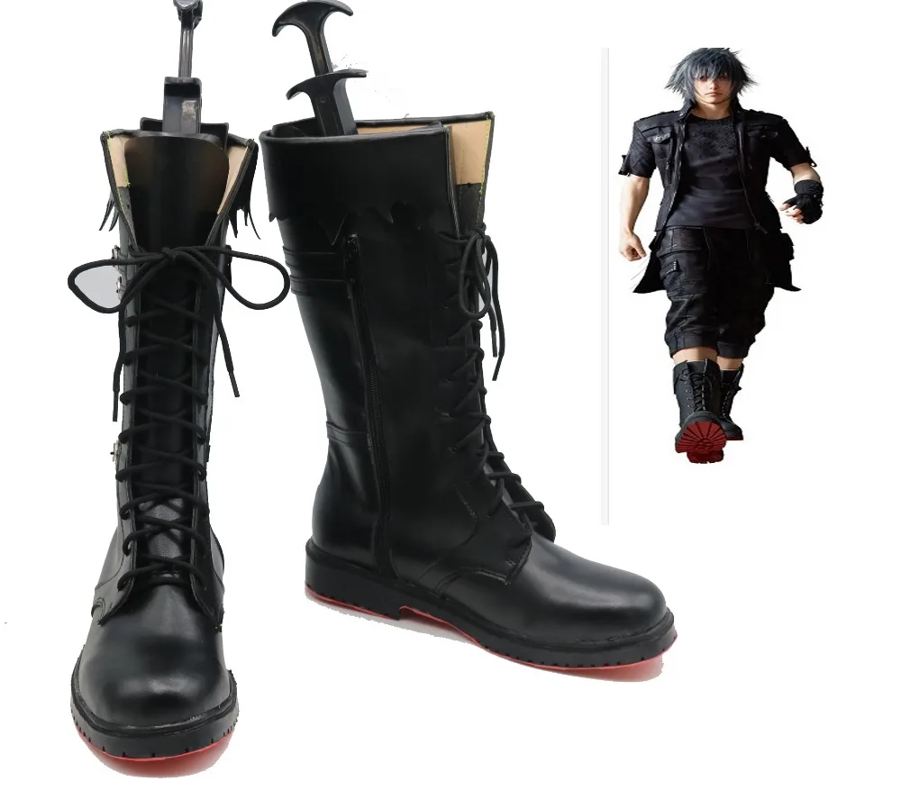 

Final Fantasy XV Final Fantasy Versus XIII 15 Noctis Lucis Caelum king Cosplay Shoes Boots