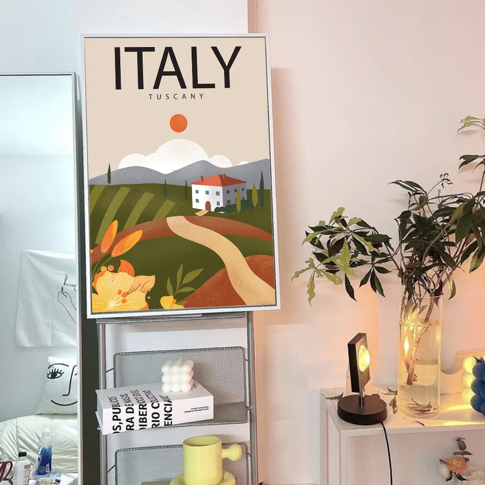 Canada Italy Mexico Colombia Greece Lisbon Bali Malta Ireland Brazil Travel City Classic Vintage Posters Decoracion Room Decor