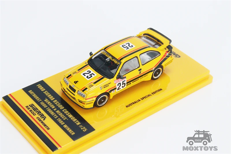 INNO 1:64 FORD SIERRA RS500 #25 BENSON &amp heклинья Bathurst 1000 Tooheys 1988 Winner AUSTRALIA SPECIAL EDITION литая модель