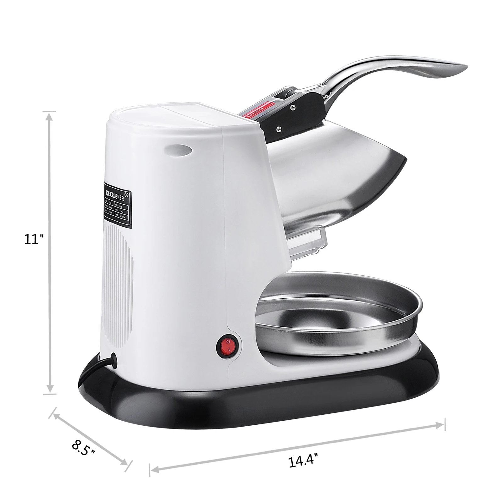 Профессиональная промышленная бритая машина для льда электрическая дробилка