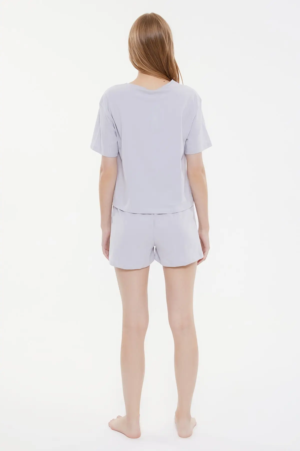 

Trendyol Printed Knitted Pajamas Set THMSS21PT1048