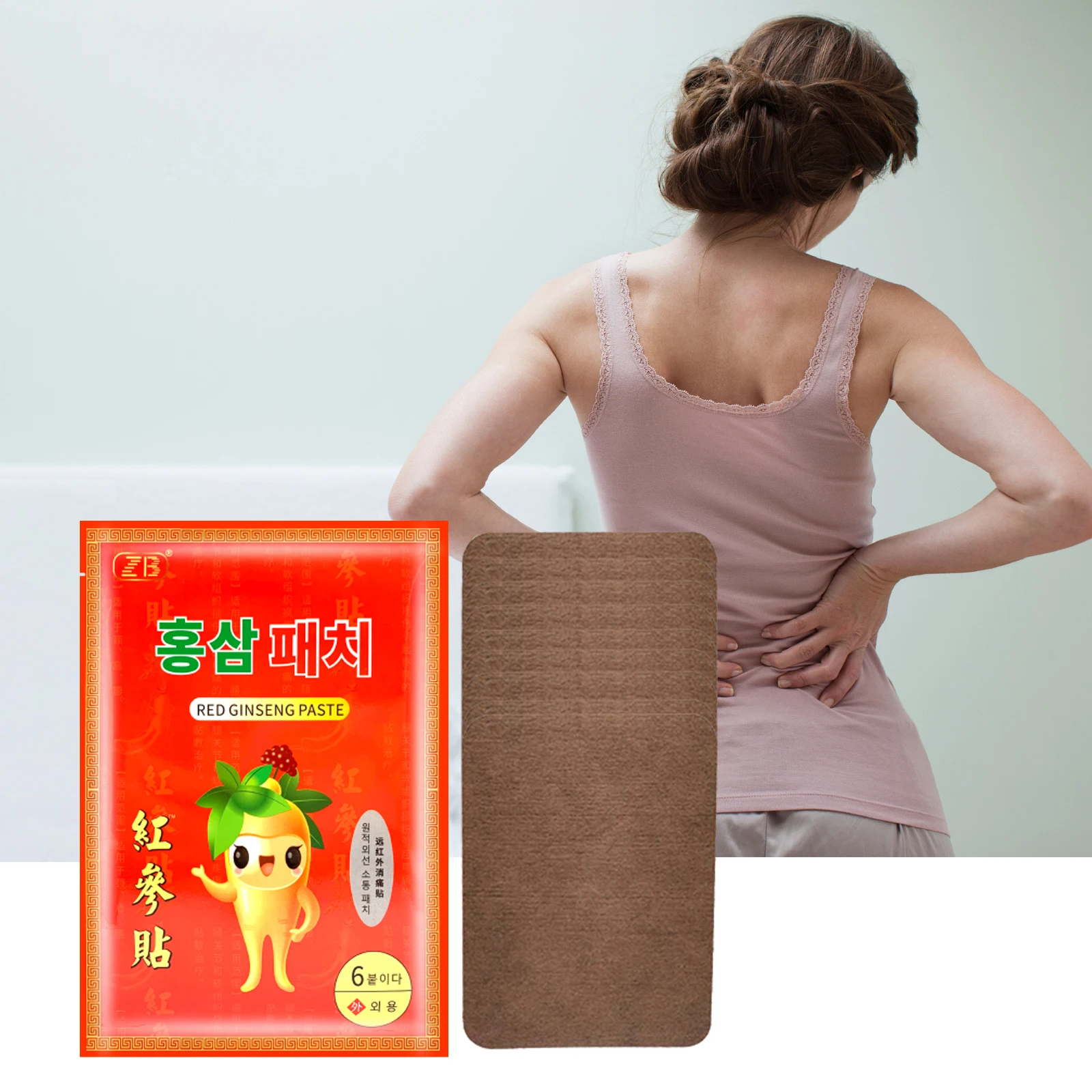 18 шт./3 упаковки Пластырь от боли в спине