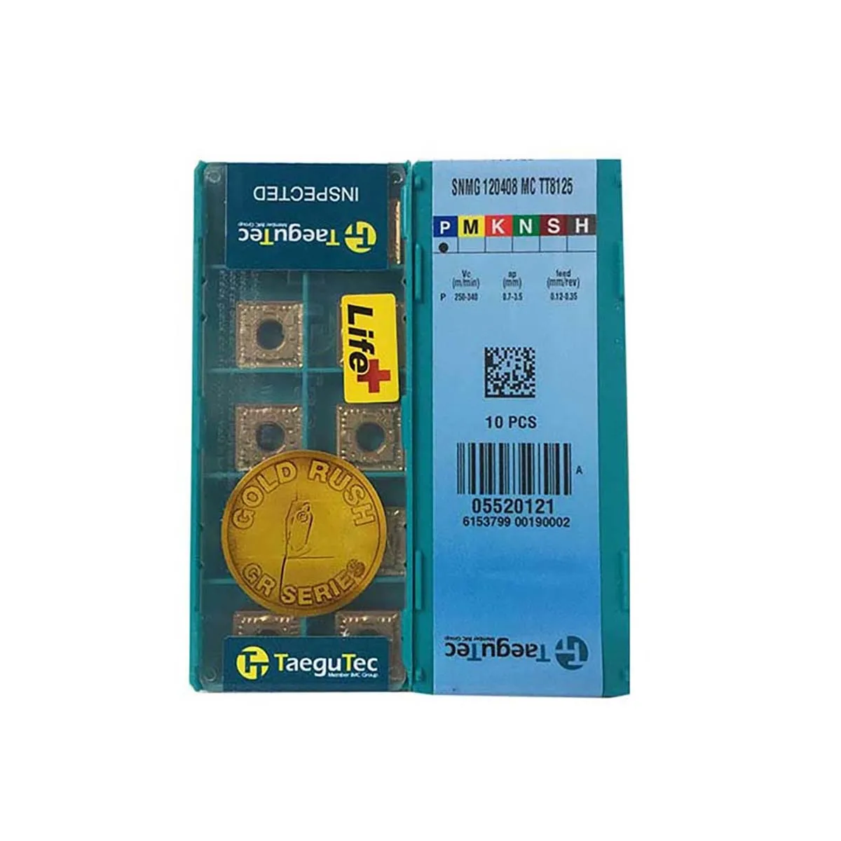 

TaeguTec 100% Original SNMG SNMG120408 SNMG190612 SNMG120416 SNMG120412 MT Medium Roughing Carbide High Quality Turning Tools