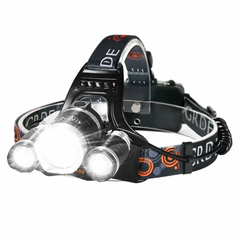

Portable Mini Powerful LED Headlamp 3Mode USB Rechargeable Headlight Built-in Battery Waterproof Head Torch Head Lamp Flashlight