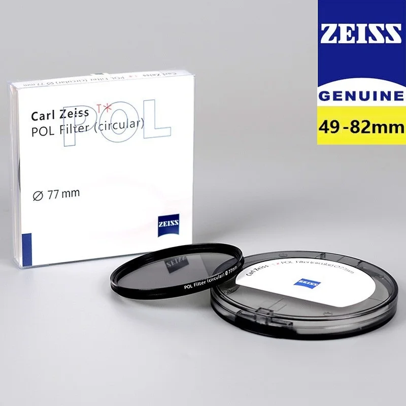 Поляризационный фильтр Carl Zeiss T * POL 62 _ 67 _ 72 _ 77 _ 82 мм Cpl (круговой) многослойный поляризатор для объектива камеры Nikon Canon Sony