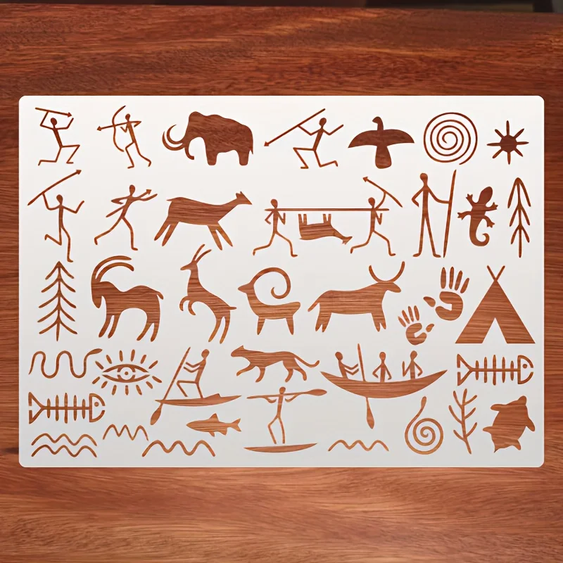 Трафареты для рисования PenhuaMoban 29x21 см