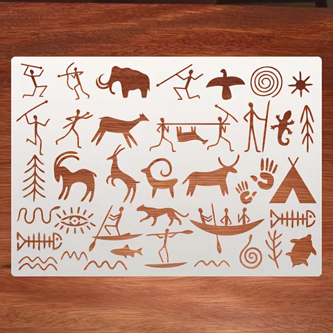 Трафареты для рисования PenhuaMoban 29x21 см