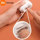 Электрические автоматические кусачки для ногтей Xiaomi Seemagic с легким триммером, ножницы для маникюра для детей и взрослых, инструменты для ухода за телом