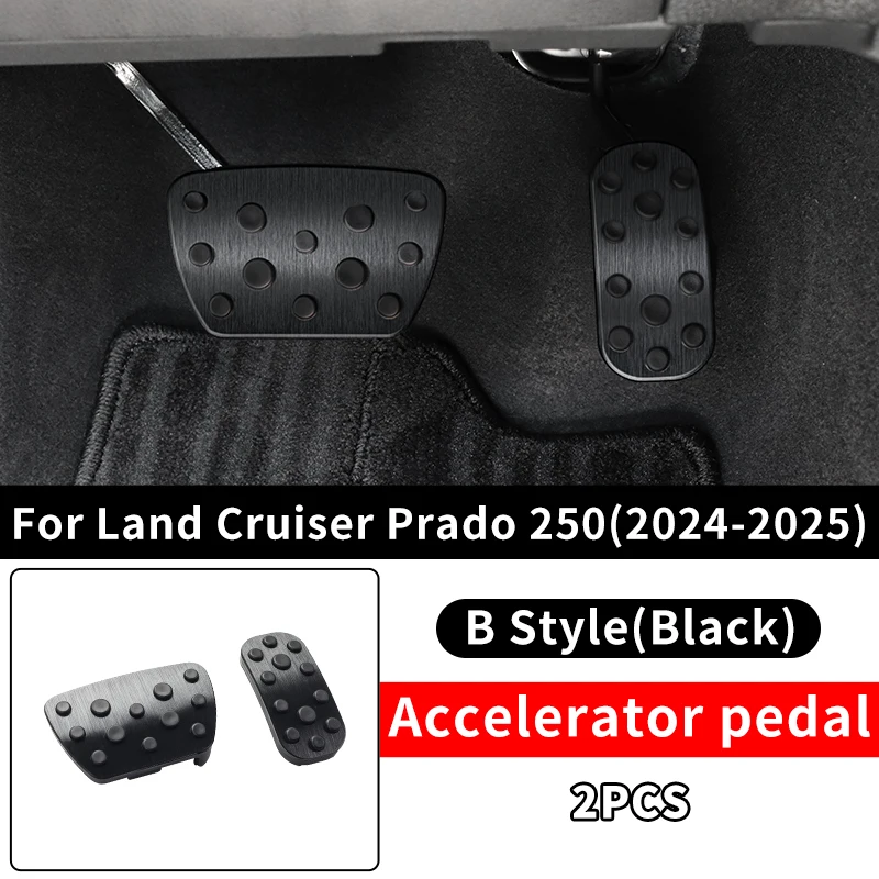 

Для Toyota Land Cruiser Prado LC250 FJ250 1958 крышка педали акселератора, обновленные аксессуары для интерьера, Lexus GX550 2024-2025