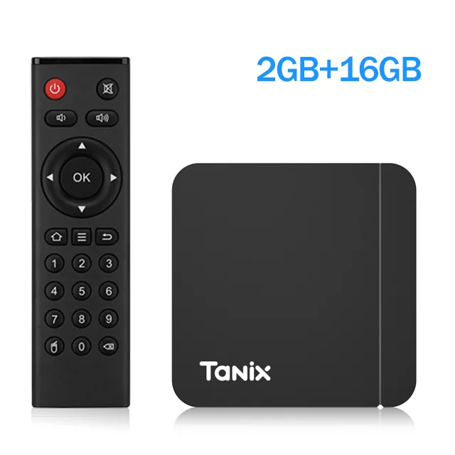 ТВ-приставка Tanix W2 на Android 11, 2 + 16/2,4 ГГц