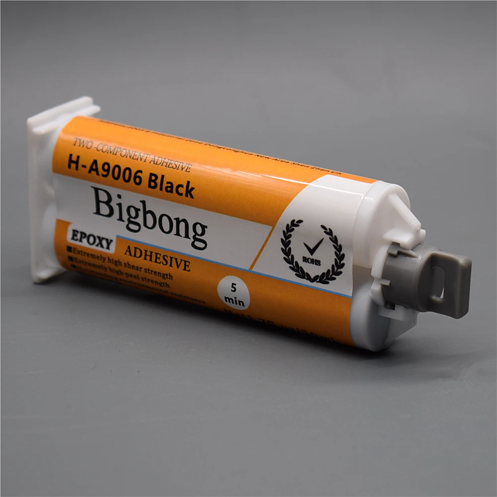 

50ml Structural Adhesives Epoxy Resin Glue 1:1 Black AB Glues Two-Component Strong Adhesive for 50ml Glue Guns 1:1 Caulking Gun