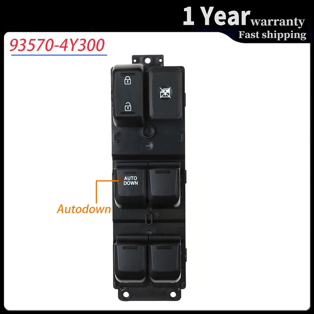 Переключатель Стеклоподъемника 93570-4X300 93570-4Y300 с электрическим питанием кнопка