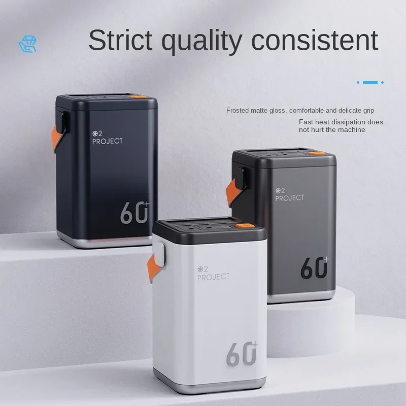 

60000mAh Large-capacity Power Outdoor Mobile Power Bank Two-way Fast Charging 36W Energy Storage Mobile Power Bank