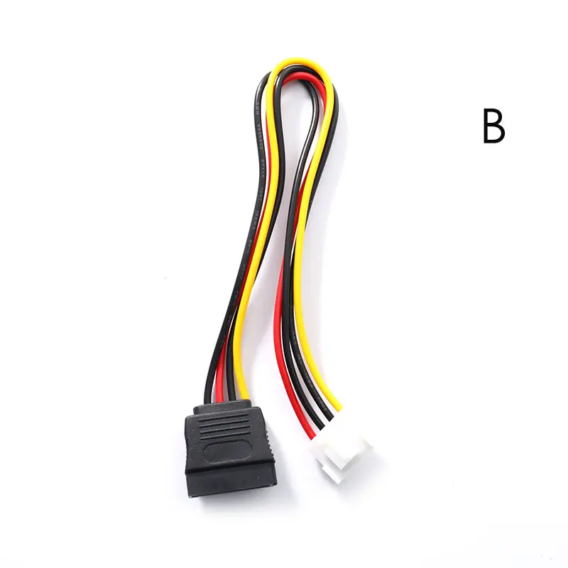 PH 2 0 мм 4-контактный маленький тип к 15-контактному HDD SATA кабель питания 18AWG провод
