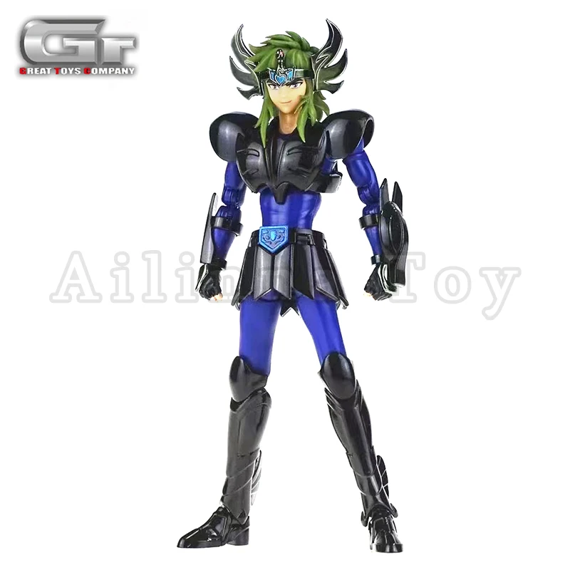 

Great Toys GT Model 18cm Action Figure Saint Seiya Cloth Myth EX Bronze Dark Black Cygnus Hyoga Model For Gift Free Shipping