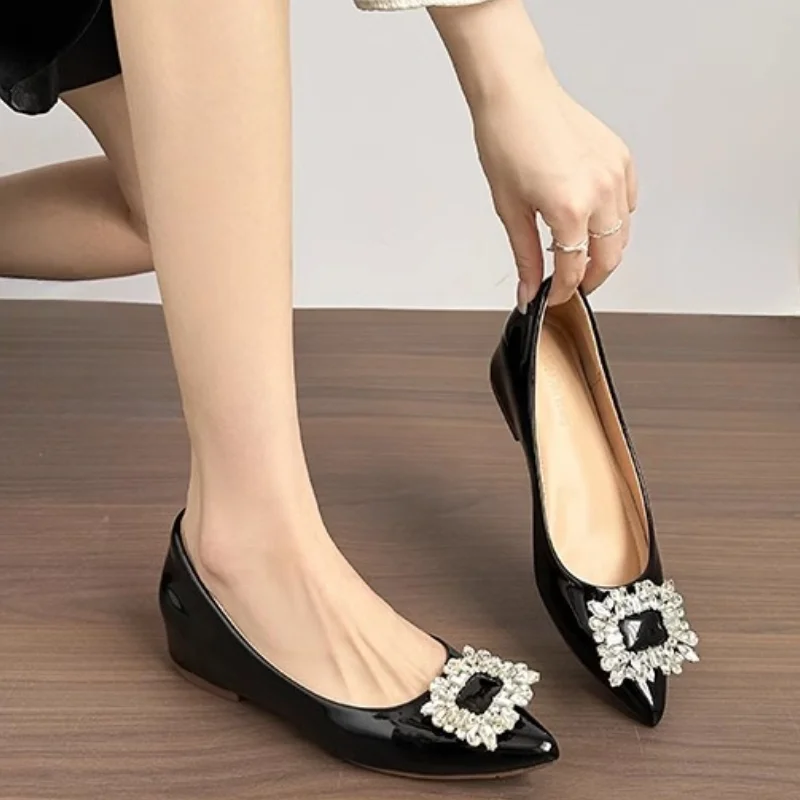 Lady Shoe Clips Wedding Bride Shoes Decoration Women High Heel Charms Jewelry Rhinestones Crystal Accessories