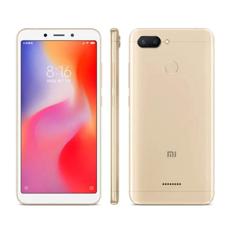 Xiaomi Redmi 6 celular 4GB 64GB googleplay smartphone in stock big promotion Android cellphone Global ROM version