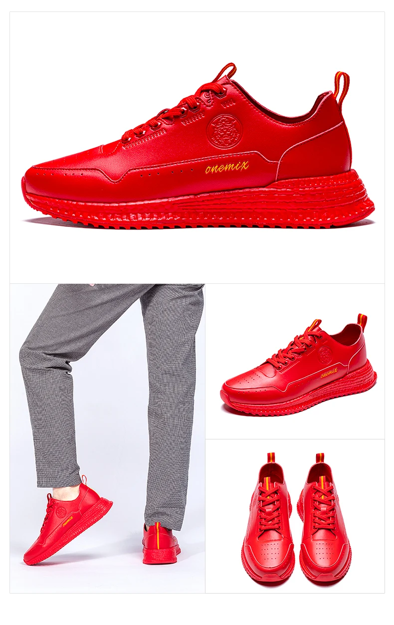 ONEMIX clear stock Reflective Sport Outdoor Casual Platform Footwear Walking Sneakers men women