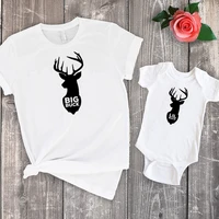father son daughter dad shirt 2021 father day gift name hunting deer daddy and me matching tshirt fashion matching outfits xl
