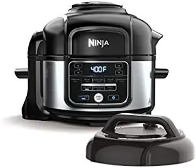 

Foodi 12-in-1 XL 8 qt. Pressure Cooker & Air Fryer that Steams, Slow Cooks, Sears, Sautés, Dehydrates & More, with 5 q